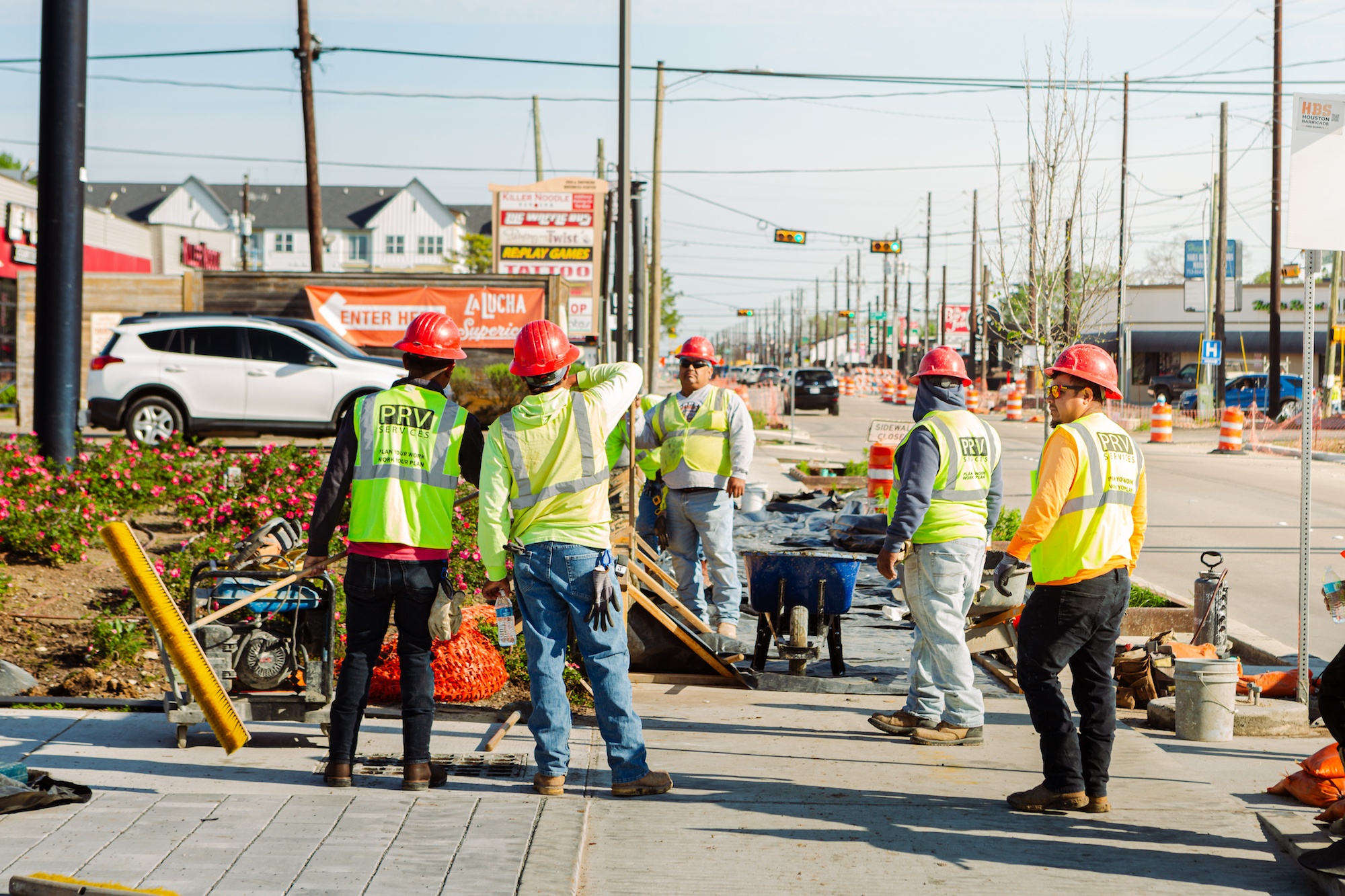 Active Construction Projects - Memorial Heights